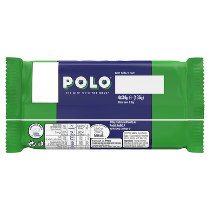 Polo Original Mints 4 x 34g (136g) - UK Food & Drink - 7613035194168
