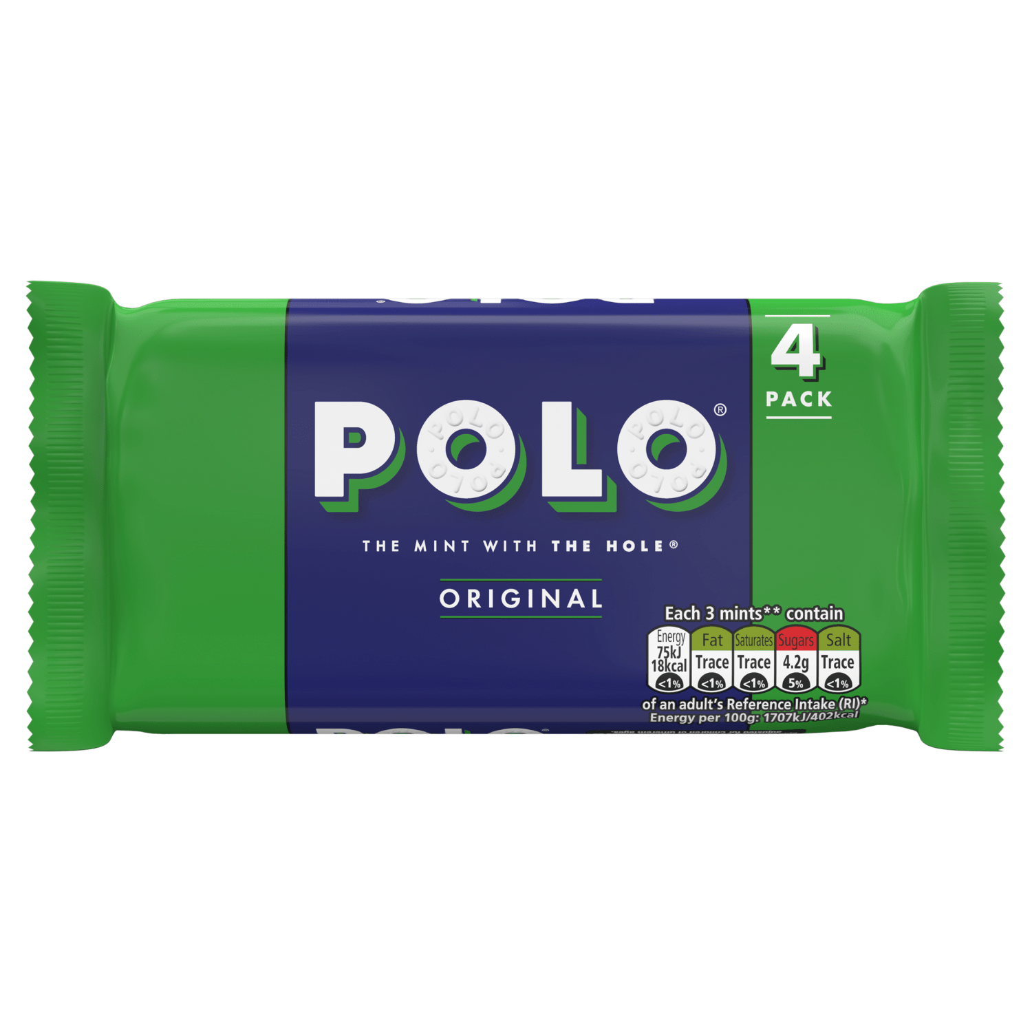 Polo Original Mints 4 x 34g (136g) - UK Food & Drink - 7613035194168