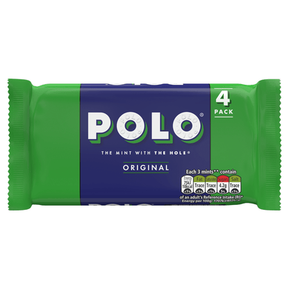 Polo Original Mints 4 x 34g (136g) - UK Food & Drink - 7613035194168