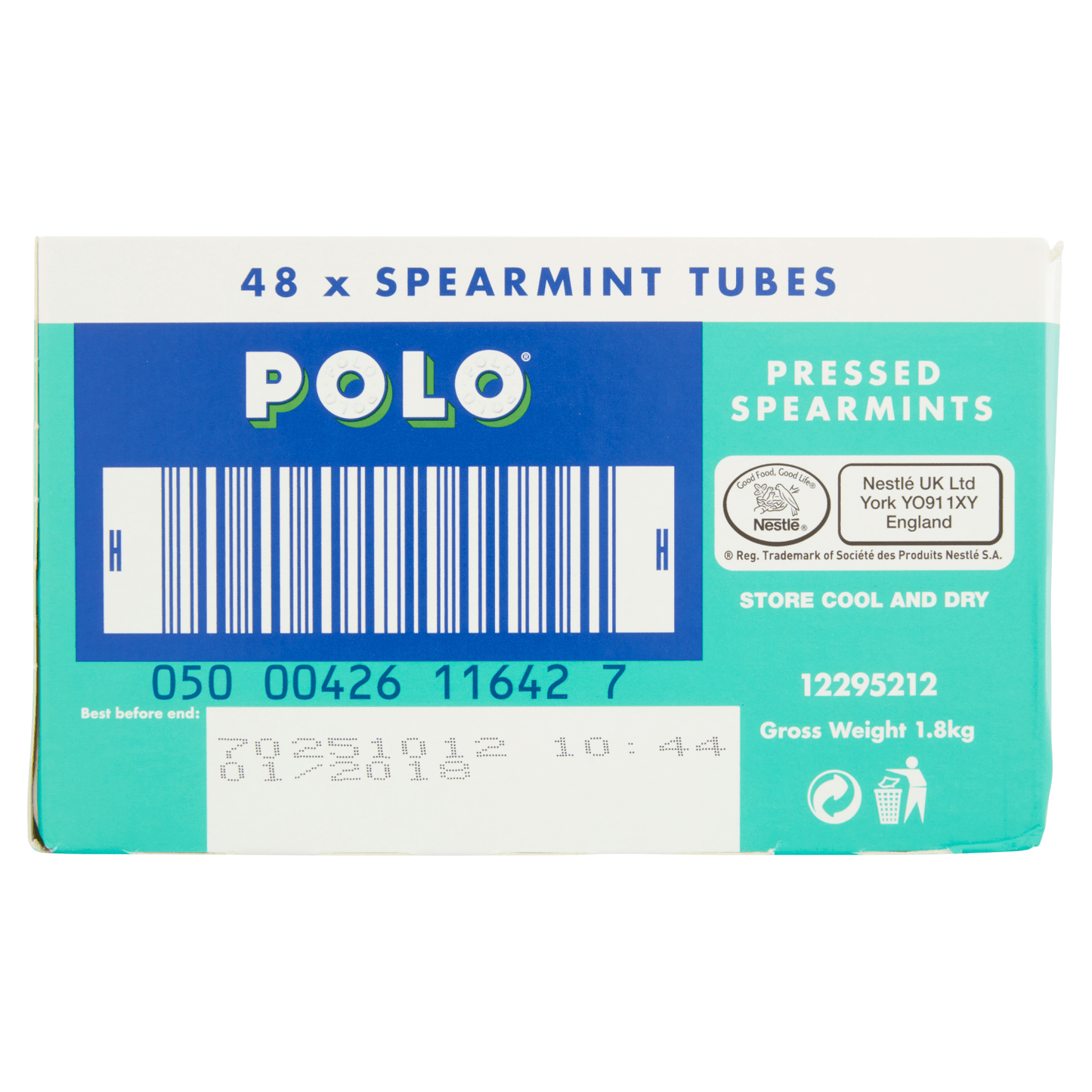 Polo Spearmint 34g - UK Food & Drink - 50251001