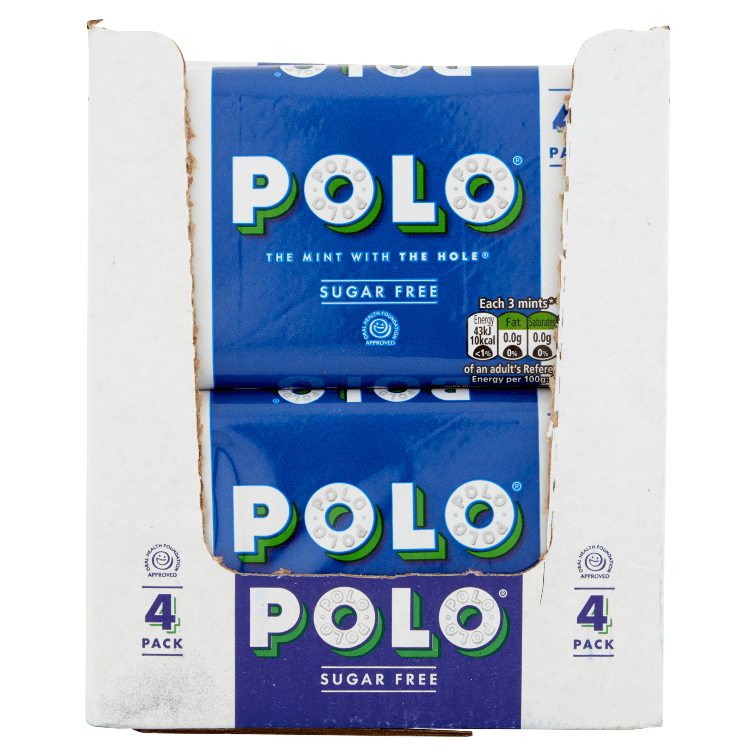 Polo Sugar Free 4 x 33.4g (133.6g) - UK Food & Drink - 7613035194458