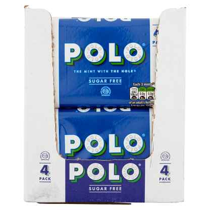 Polo Sugar Free 4 x 33.4g (133.6g) - UK Food & Drink - 7613035194458