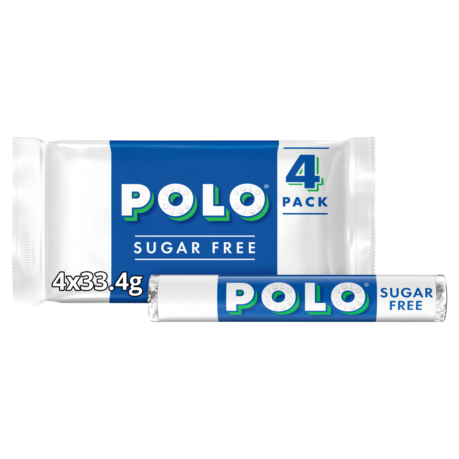 Polo Sugar Free 4 x 33.4g (133.6g) - UK Food & Drink - 7613035194458