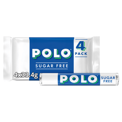 Polo Sugar Free 4 x 33.4g (133.6g) - UK Food & Drink - 7613035194458