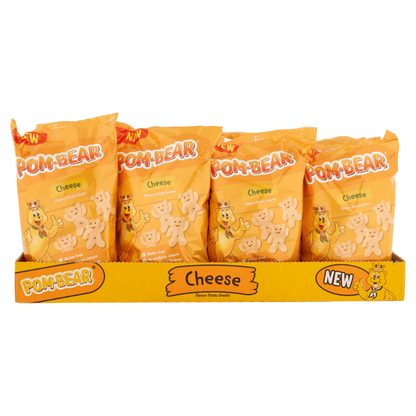 Pom - Bear Cheese Flavour Potato Snacks 6 x 13g - UK Food & Drink - 5000237204795