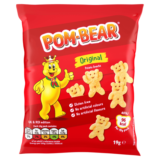 Pom - Bear Original Crisps 19g - UK Food & Drink - 4008007017799