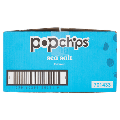 Popchips Sea Salt Flavour Potato Snacks 23g - UK Food & Drink - 5060292302102