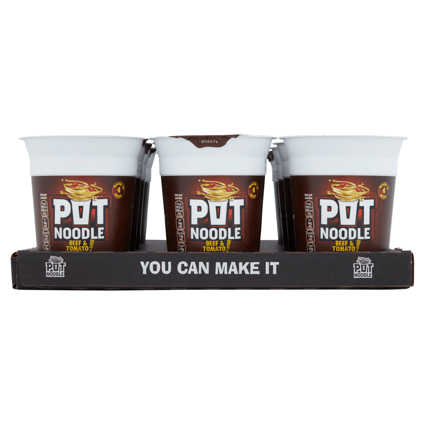 Pot Noodle Beef & Tomato Flavour 90g - UK Food & Drink - 5000118203497