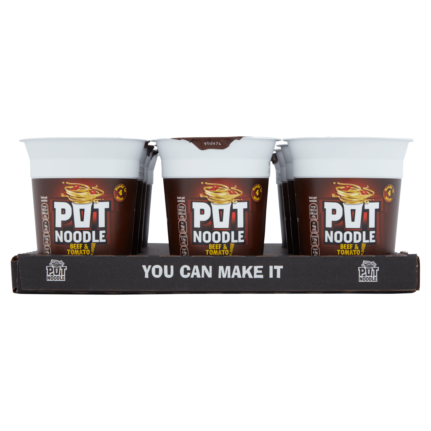 Pot Noodle Beef & Tomato Flavour 90g - UK Food & Drink - 5000118203497