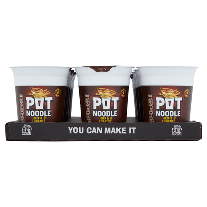Pot Noodle Beef & Tomato Flavour 90g - UK Food & Drink - 5000118203497