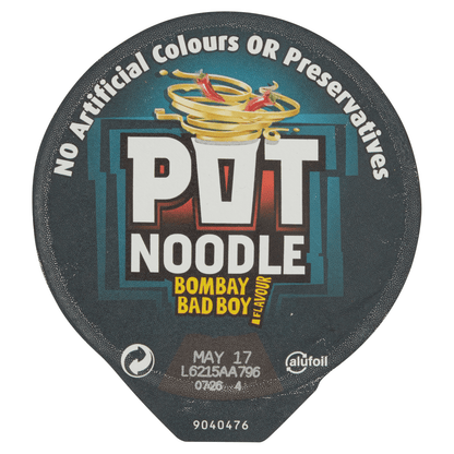 Pot Noodle Bombay Bad Boy Flavour 90g - UK Food & Drink - 5000118203541