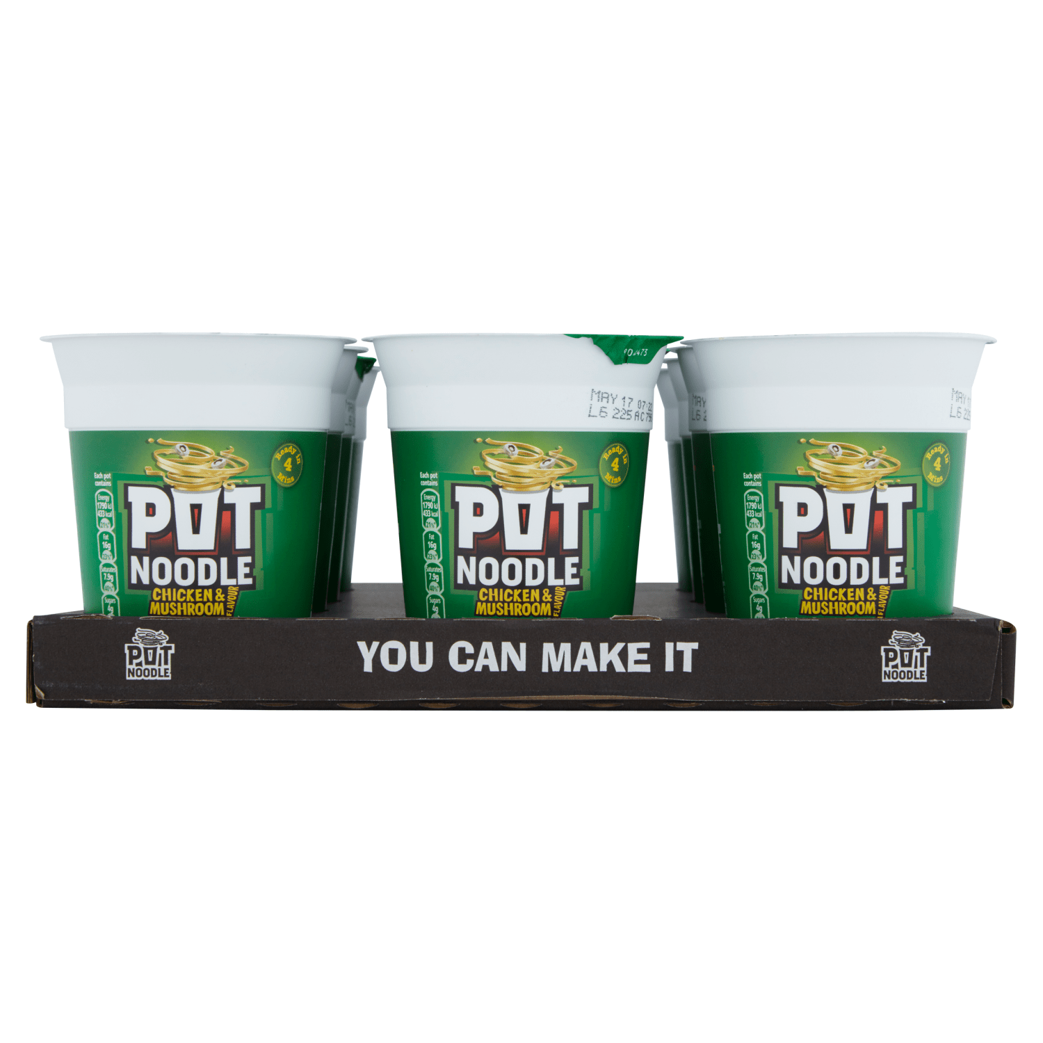 Pot Noodle Chicken & Mushroom Flavour 90g - UK Food & Drink - 5000118203503