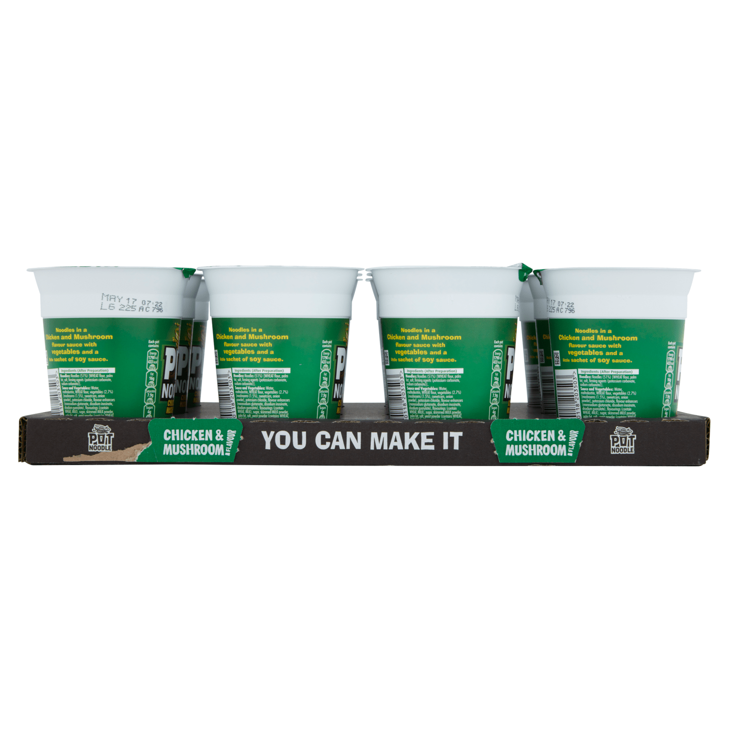 Pot Noodle Chicken & Mushroom Flavour 90g - UK Food & Drink - 5000118203503