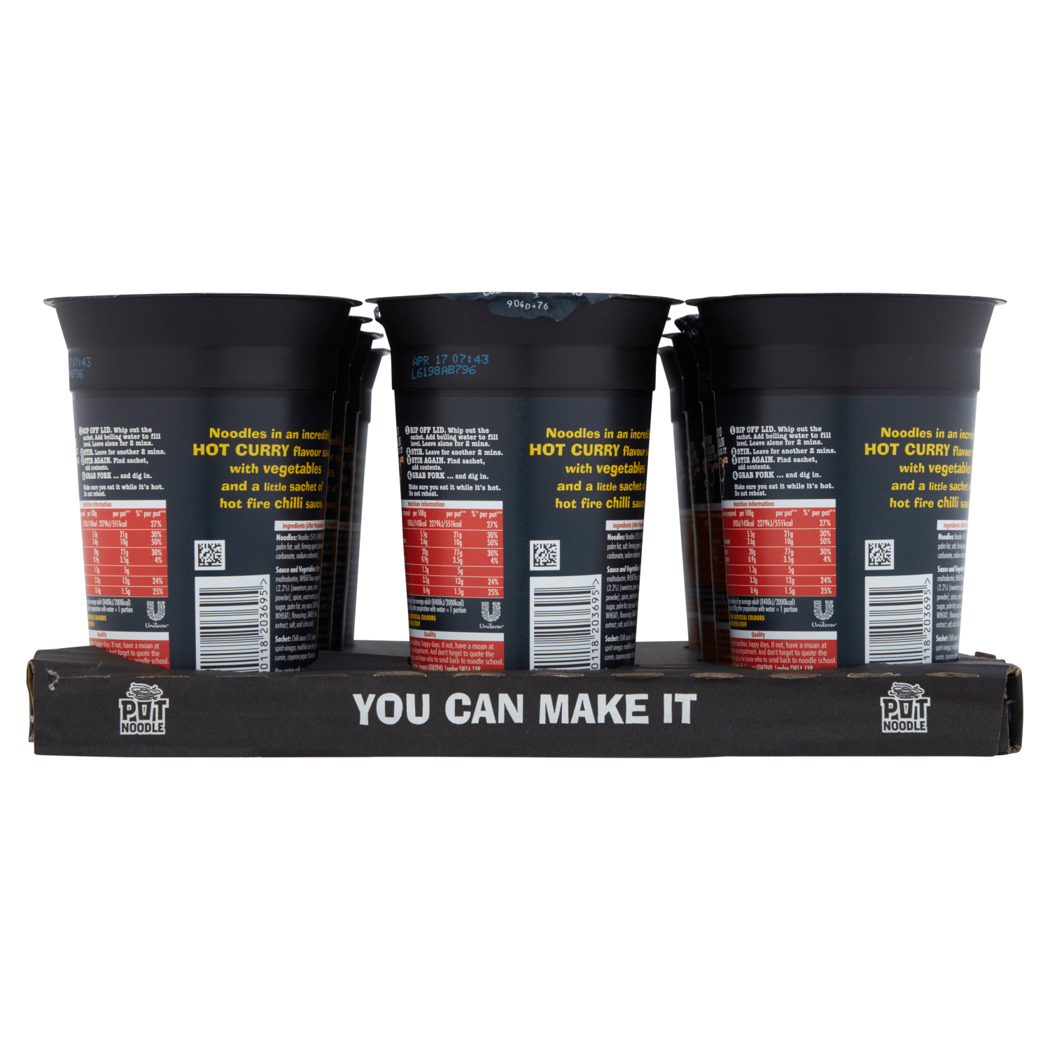 Pot Noodle King Bombay Bad Boy Flavour 114g - UK Food & Drink - 5000118203695