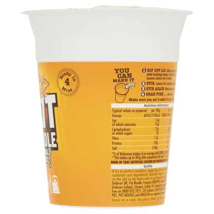 Pot Noodle Original Curry Flavour 90g - UK Food & Drink - 5000118203480