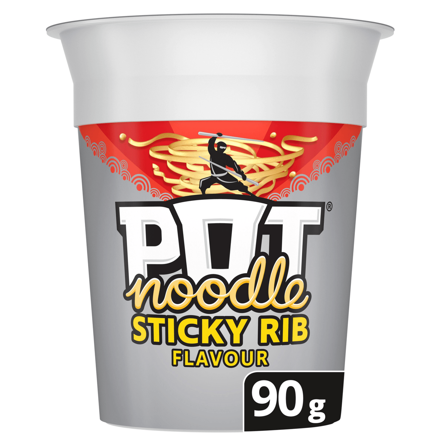 Pot Noodle Standard Pot Noodle Sticky Rib 90 g - UK Food & Drink - 8718114797977