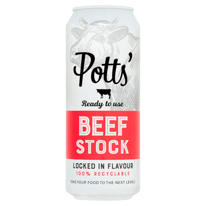 Potts' Beef Stock 500ml - UK Food & Drink - 5060178332209