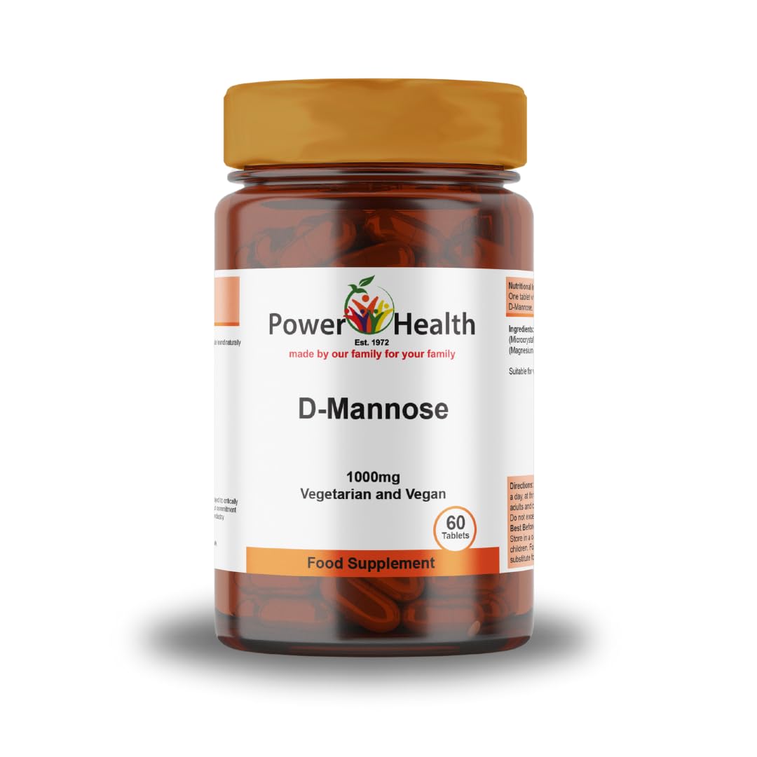 Power Health D Mannose 1000mg - UK Food & Drink - 5013007062389