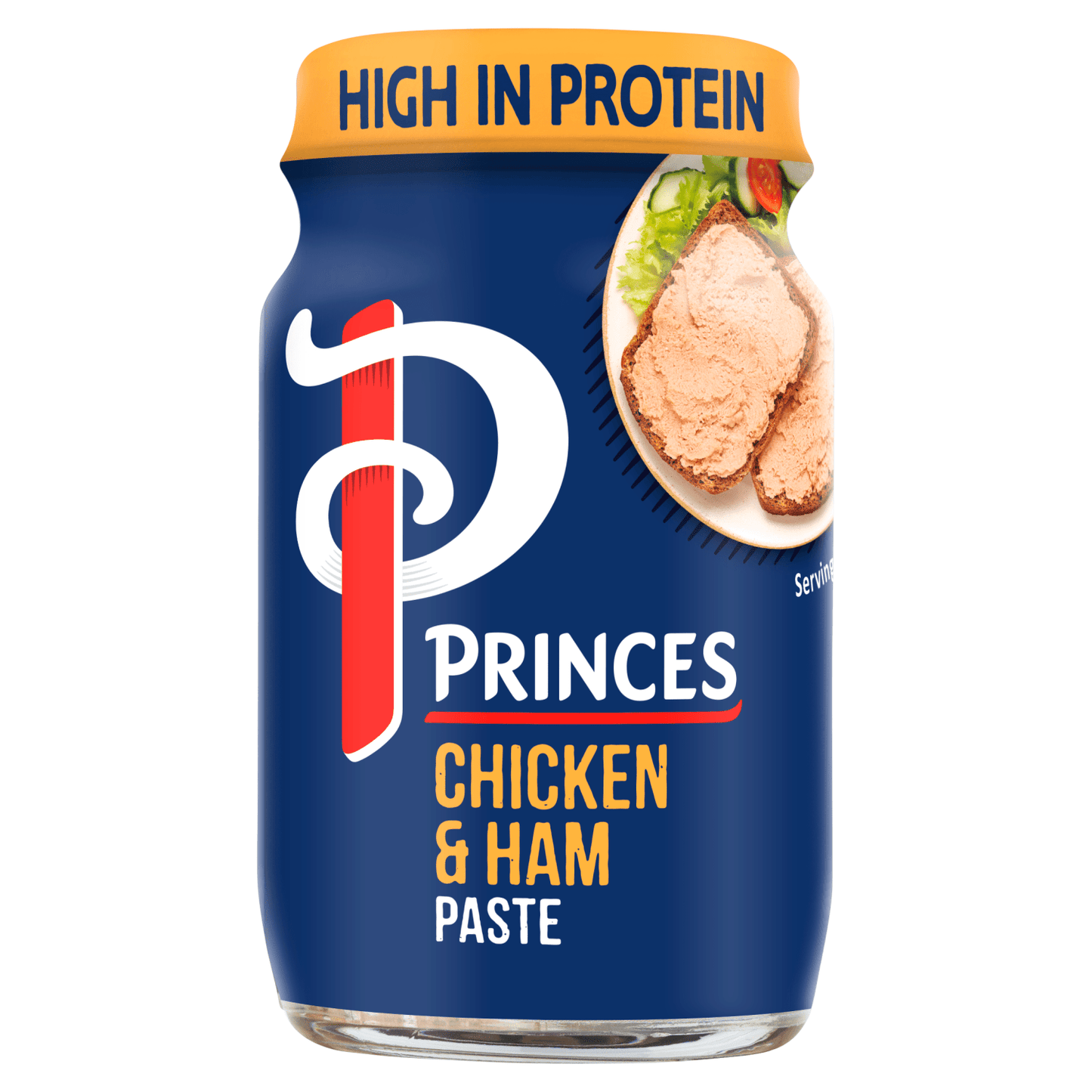 Princes Chicken & Ham Paste 75g - UK Food & Drink - 5000232816320