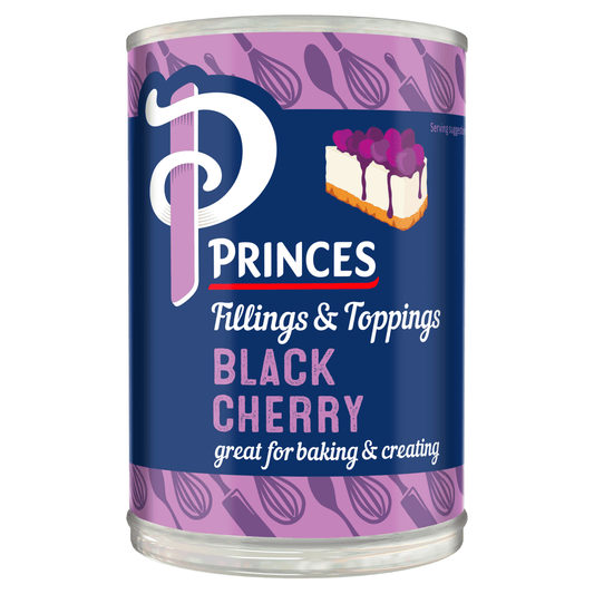 Princes Fillings & Toppings Black Cherry 410g - UK Food & Drink - 5000232900869