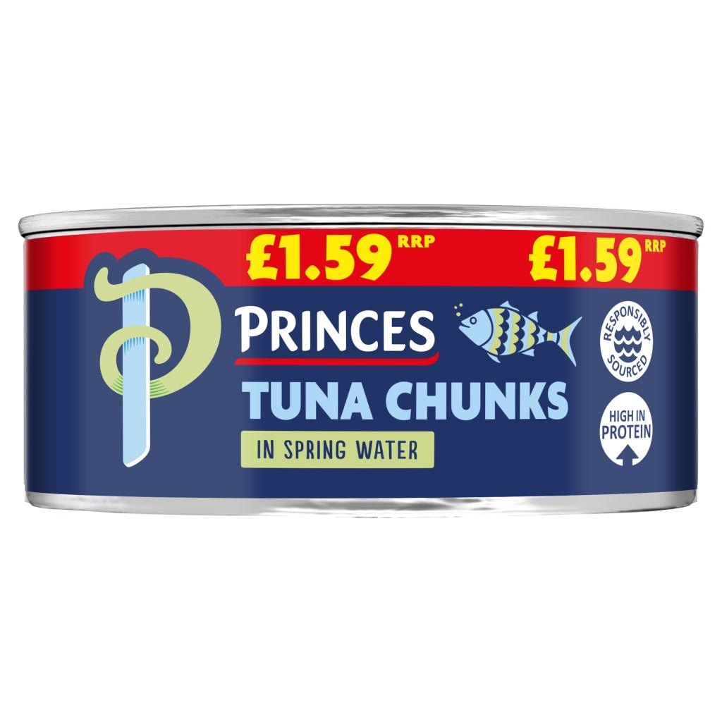 Princes Tuna Chunks in Spring Water 145g - UK Food & Drink - 5000232031525