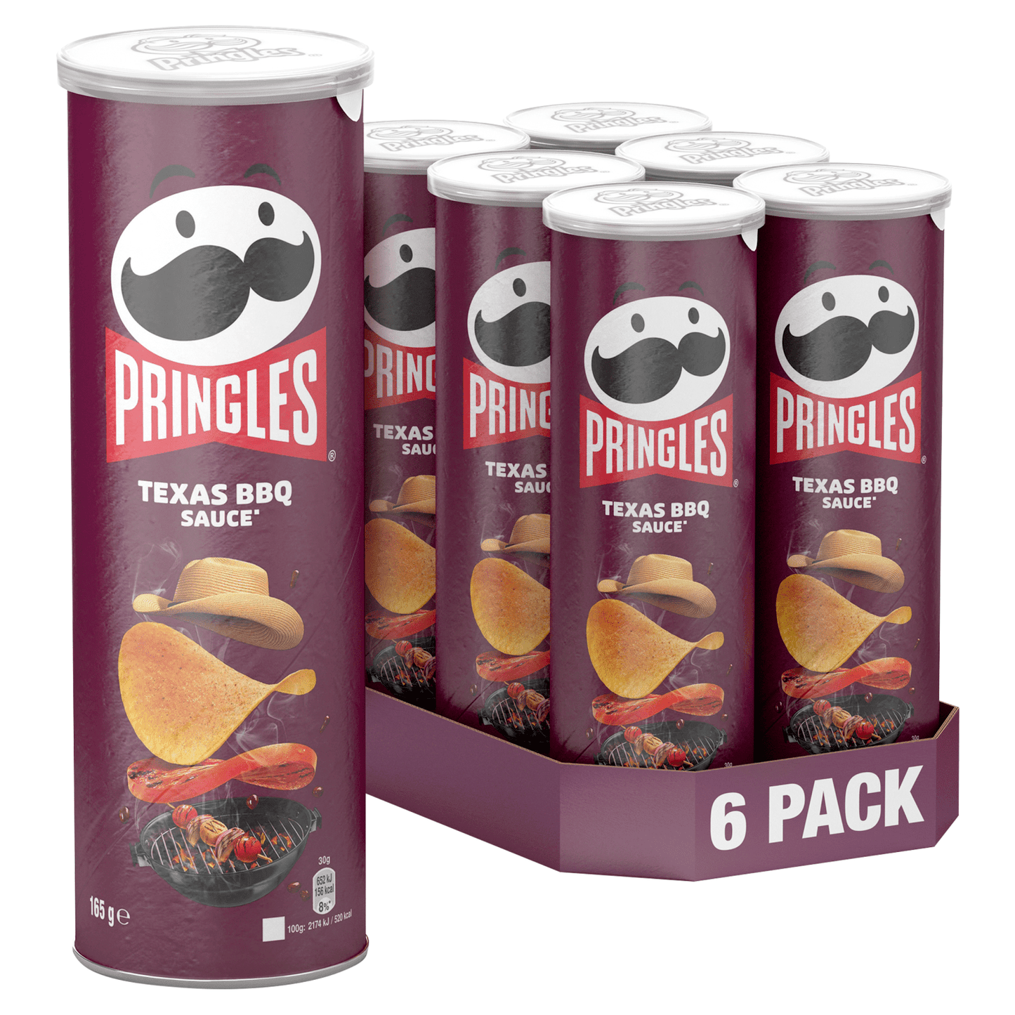 Pringles Texas BBQ Sauce 165g - UK Food & Drink - 5053990161966