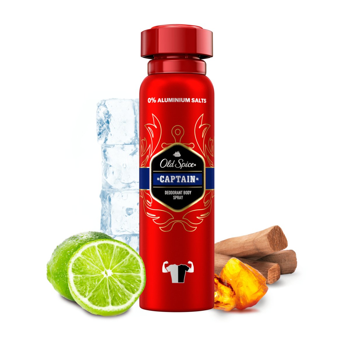 Old Spice Captain Deodorant Spray - Intamarque - Wholesale