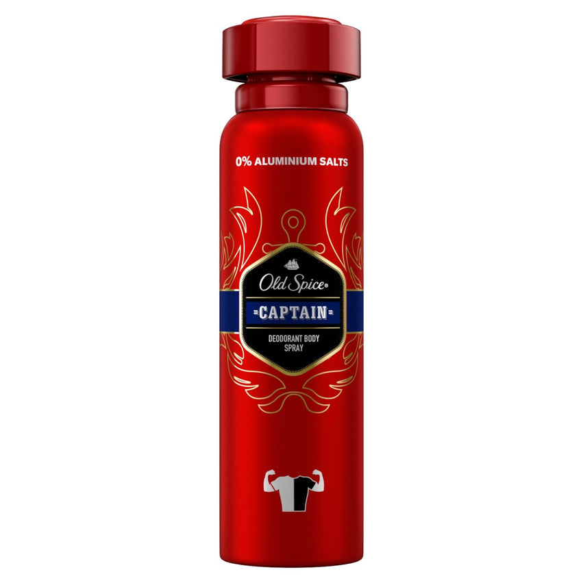 Old Spice Captain Deodorant Spray