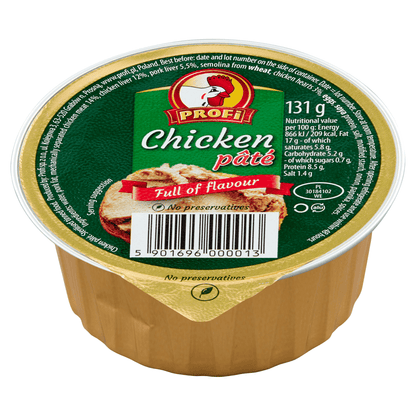 Profi Chicken Pate 131g - UK Food & Drink - 5901696000013