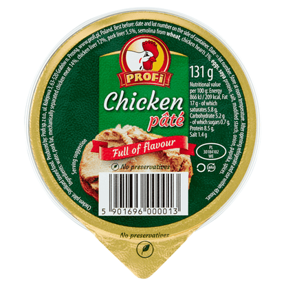 Profi Chicken Pate 131g - UK Food & Drink - 5901696000013