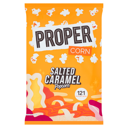 Propercorn Salted Caramel Popcorn 90g - UK Food & Drink - 5060283762526