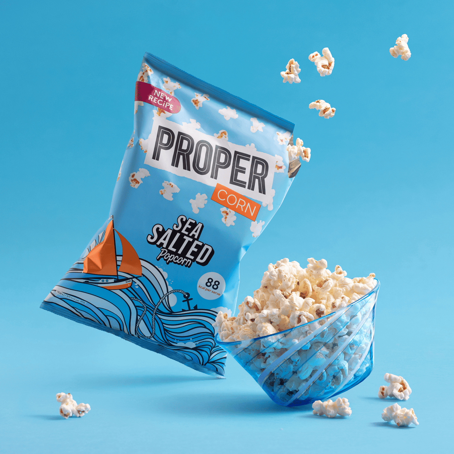 PROPERCORN Sea Salted Popcorn 70g - UK Food & Drink - 5060283760041