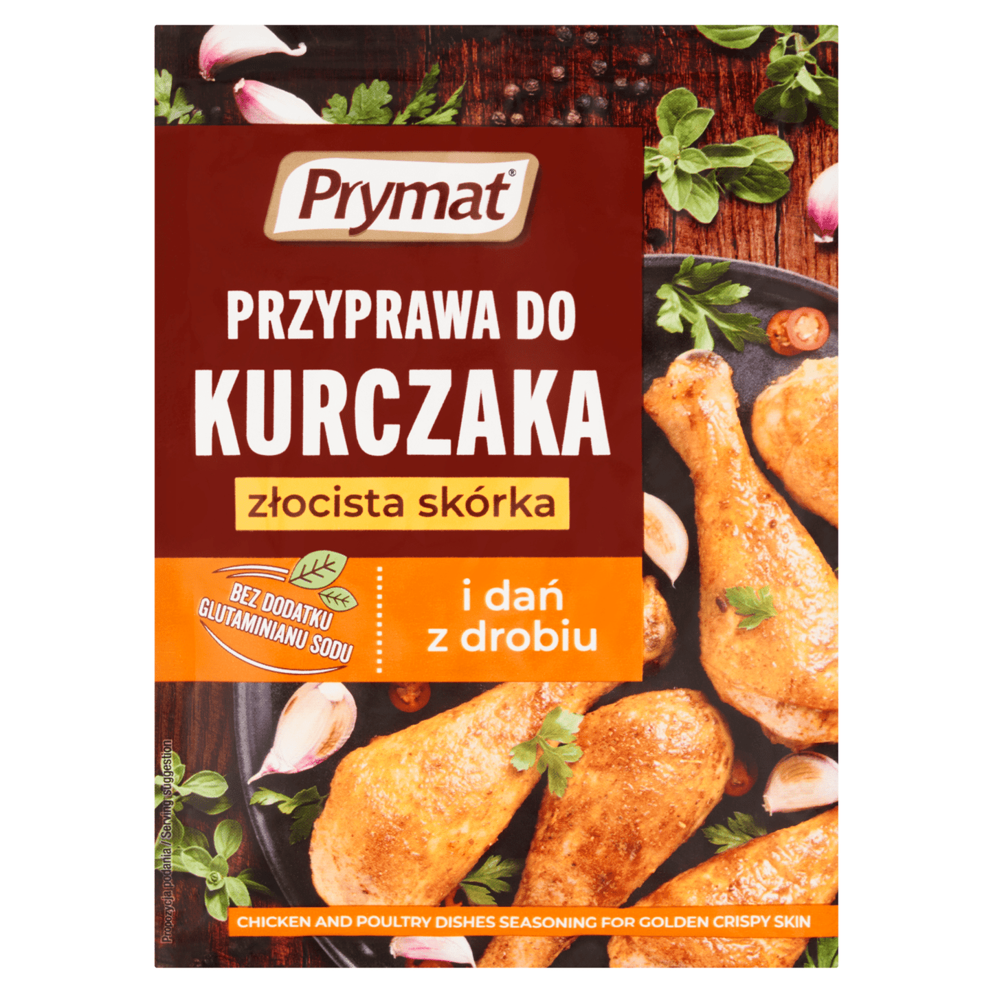 Prymat Chicken and Poultry Dishes Seasoning For Golden Crispy Skin 30g - UK Food & Drink - 5901135000321