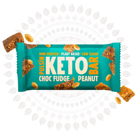 Pulsin Choc Fudge Pnt Keto Bar - UK Food & Drink - 886054002241