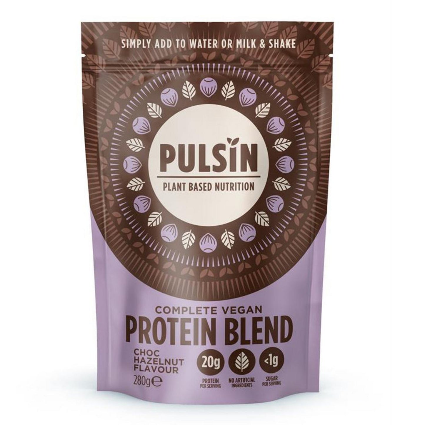 Pulsin Hazelnut Protein 280g - UK Food & Drink - 5060142013097