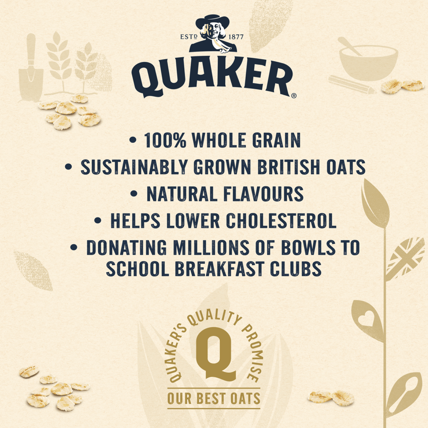 Quaker Caramelised Biscuit Porridge Pot 57g - UK Food & Drink - 5000108033271