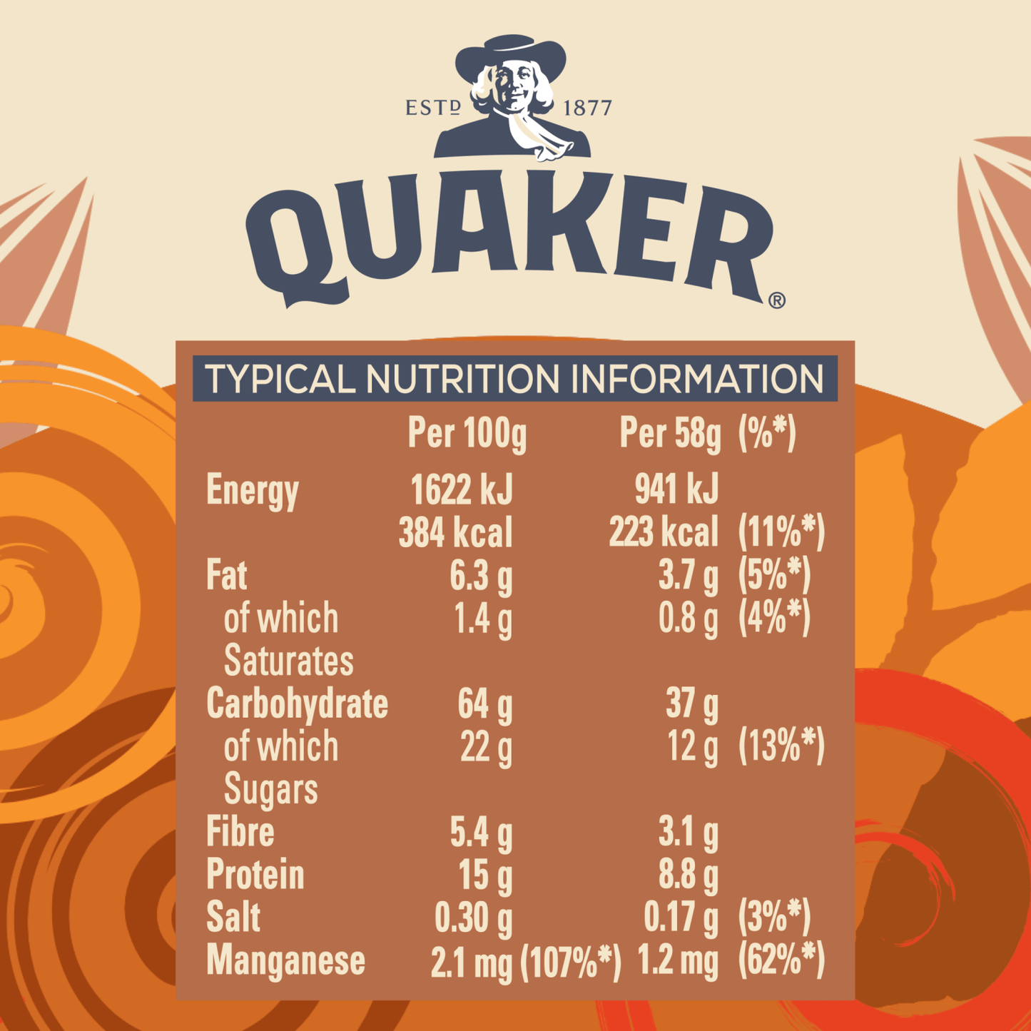 Quaker Heavenly Oats Caramel Fudge Porridge Pot 58g - UK Food & Drink - 5000108031109