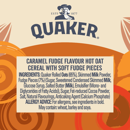 Quaker Heavenly Oats Caramel Fudge Porridge Pot 58g - UK Food & Drink - 5000108031109