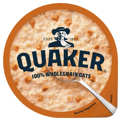 Quaker Heavenly Oats Caramel Fudge Porridge Pot 58g - UK Food & Drink - 5000108031109