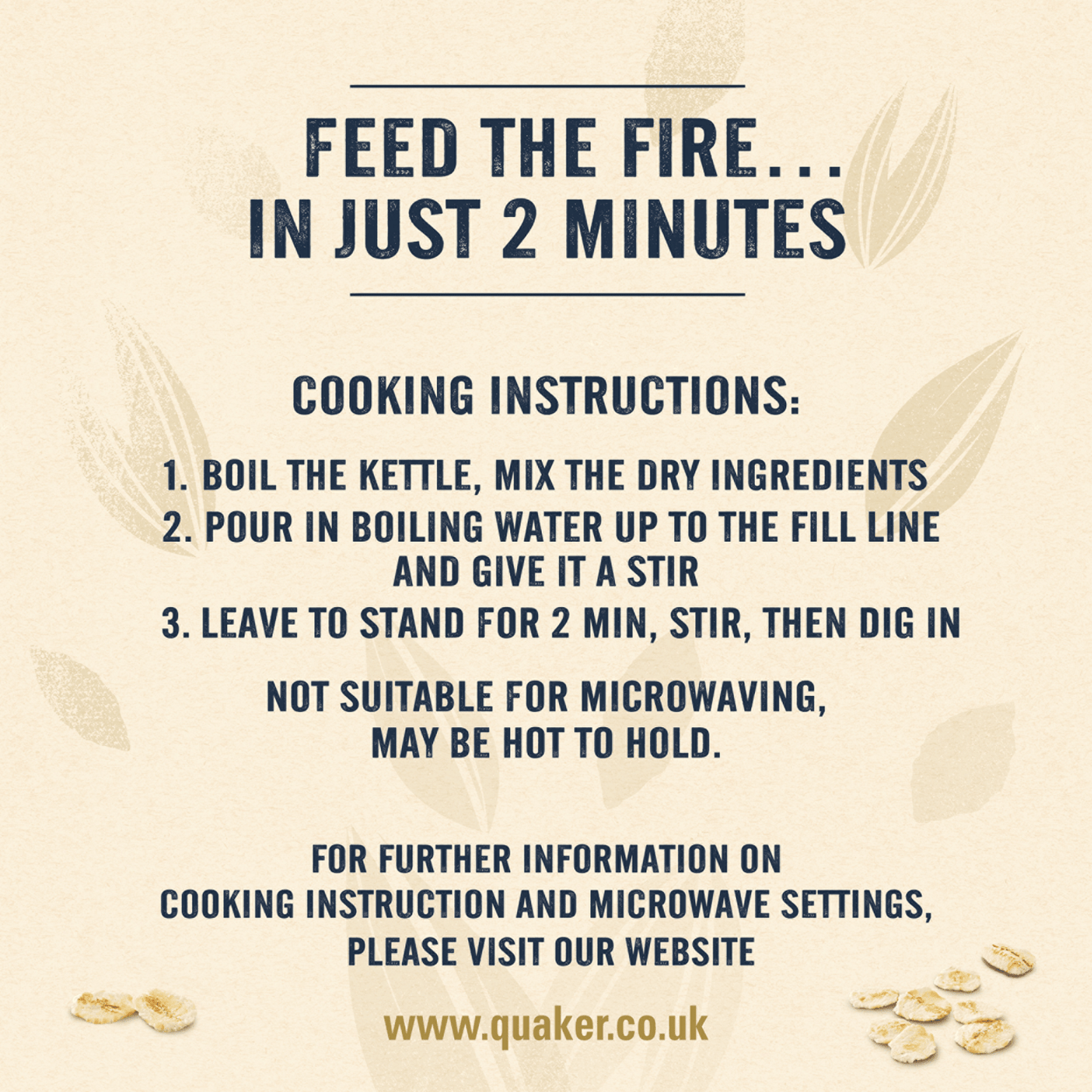 Quaker Oat Original Porridge Pot 45g - UK Food & Drink - 5000108703174