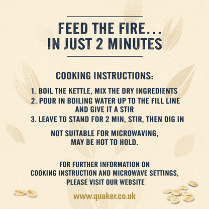 Quaker Oat Original Porridge Pot 45g - UK Food & Drink - 5000108703174