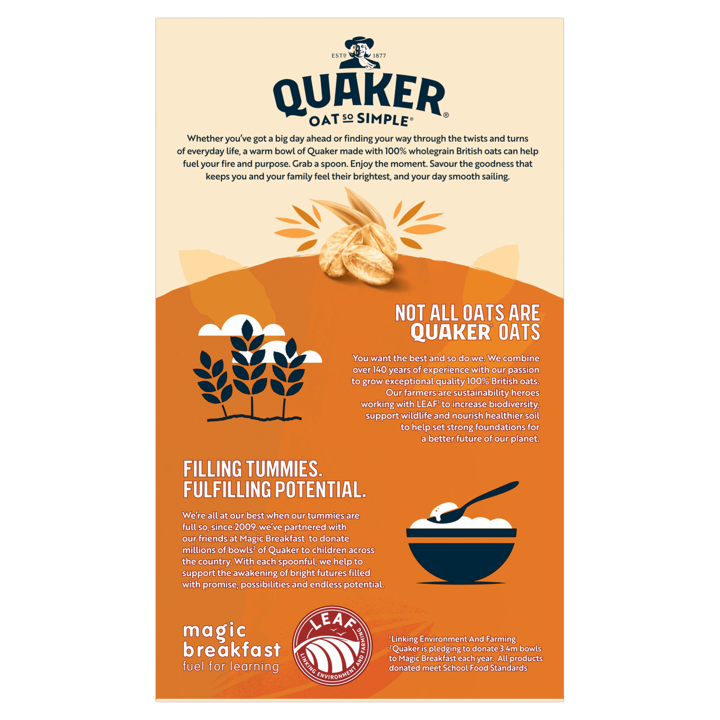 Quaker Oat So Simple Caramelised Biscuit Porridge Sachets 10 x 33.4g - UK Food & Drink - 5000108033295
