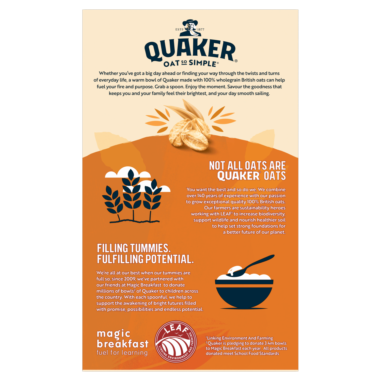 Quaker Oat So Simple Caramelised Biscuit Porridge Sachets 10 x 33.4g - UK Food & Drink - 5000108033295