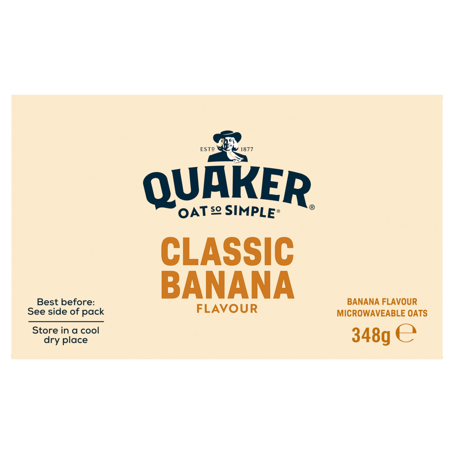 Quaker Oat So Simple Classic Banana Porridge Sachets 10x34.8g - UK Food & Drink - 5000108241584