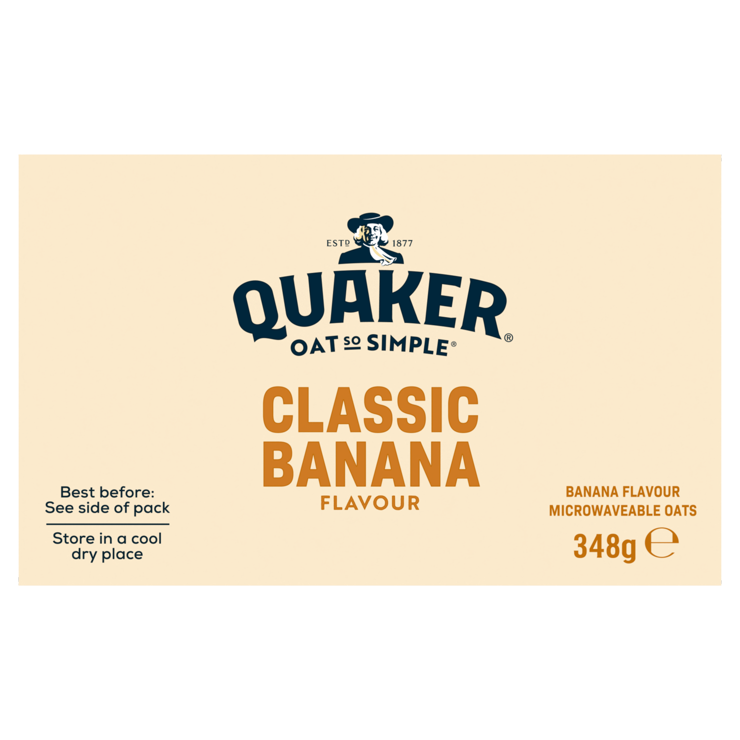 Quaker Oat So Simple Classic Banana Porridge Sachets 10x34.8g - UK Food & Drink - 5000108241584