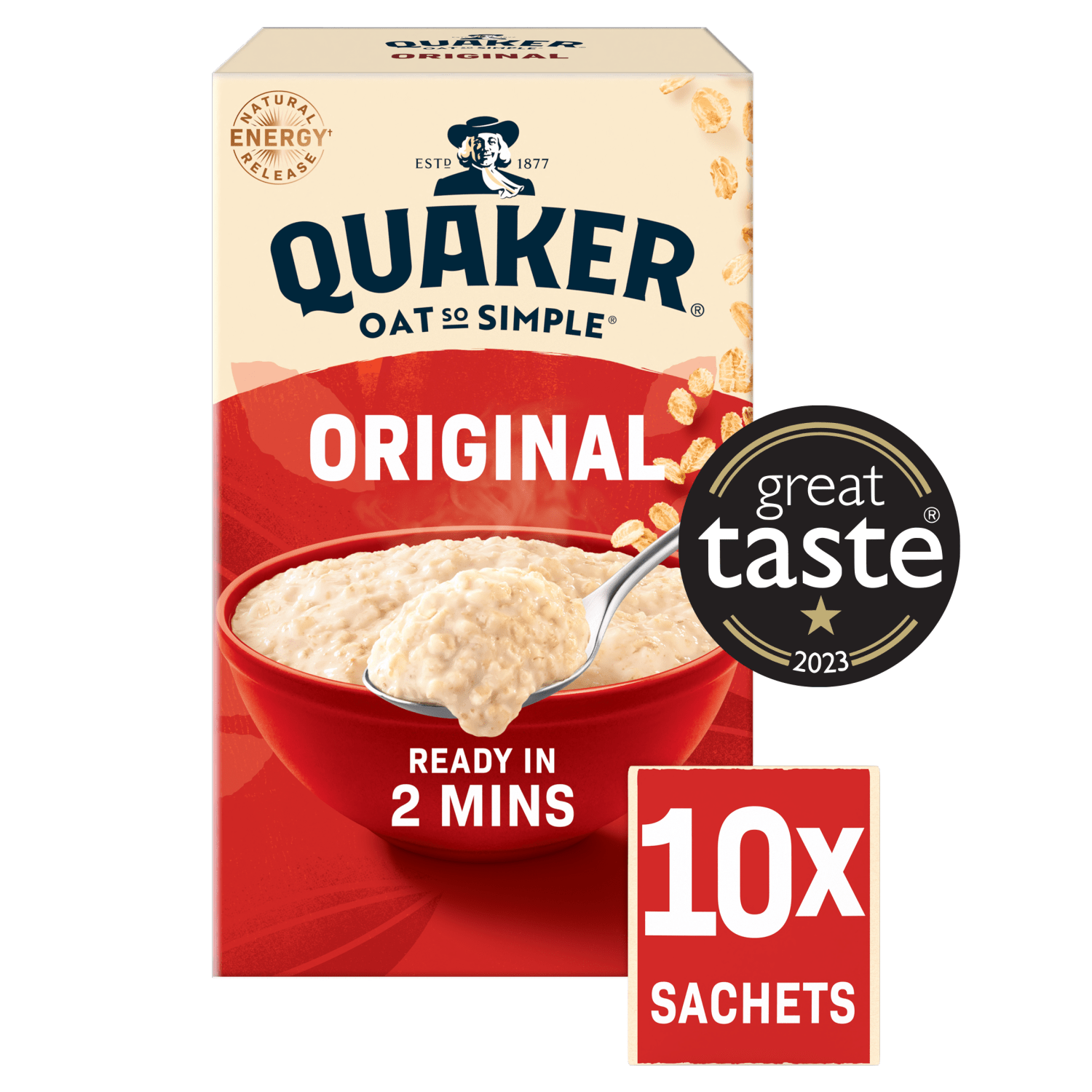 Quaker Oat So Simple Original Porridge Sachets 10x27g - UK Food & Drink - 5000108280941
