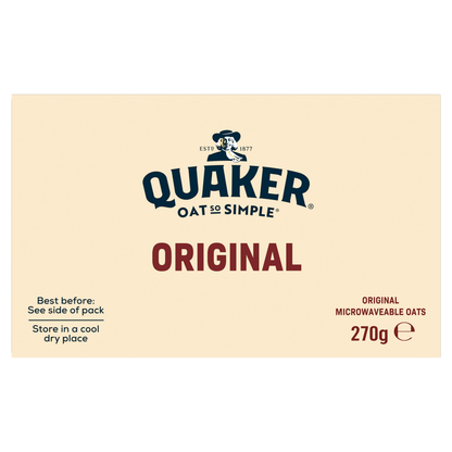 Quaker Oat So Simple Original Porridge Sachets 10x27g - UK Food & Drink - 5000108280941