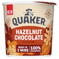 Quaker Oats Hazelnut Chocolate Porridge Pot 58g - UK Food & Drink - 5000108033837