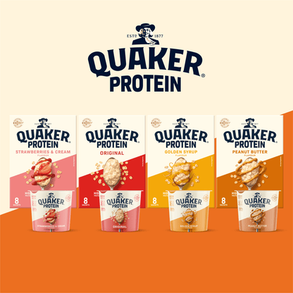 Quaker Oats High Protein Peanut Butter Porridge Pot 59g - UK Food & Drink - 5000108033677