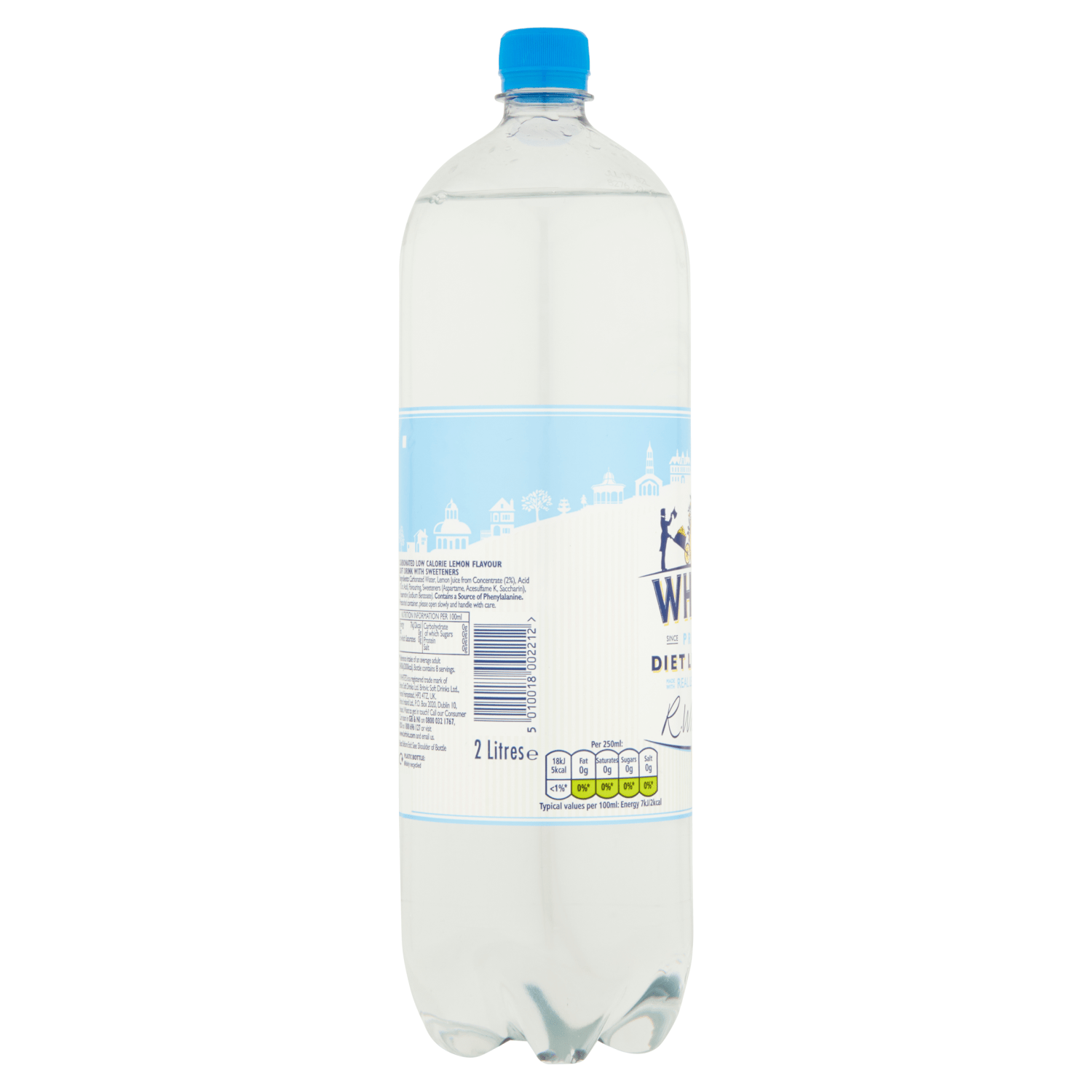 R White's Premium Diet Lemonade 2 Litres - UK Food & Drink - 5010018002212